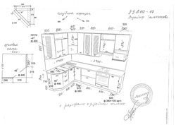 кухня на заказ № A 112/07